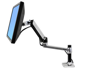 LX Desk Mount LCD Arm - Bolt Through Grommet Type