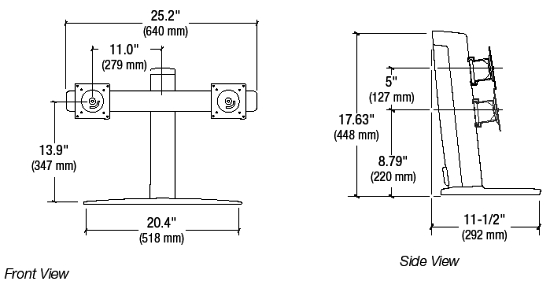 Neo-Flex Dual Lift Stand 