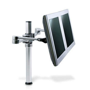 Visidec Focus Articulated Arm Dual Monitor (VF-AT-D))